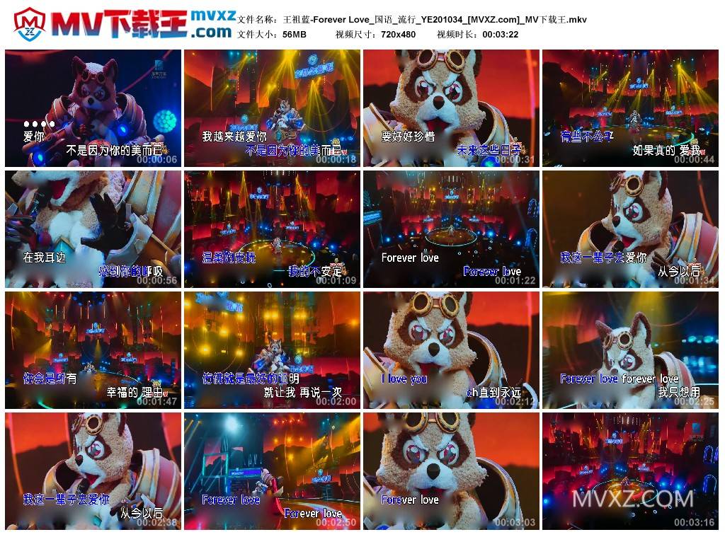 王祖蓝-Forever Love_国语_流行_YE201034